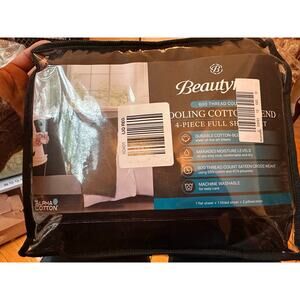 Beautyrest 600tc Cooling Cotton Blend Full Sheet Set